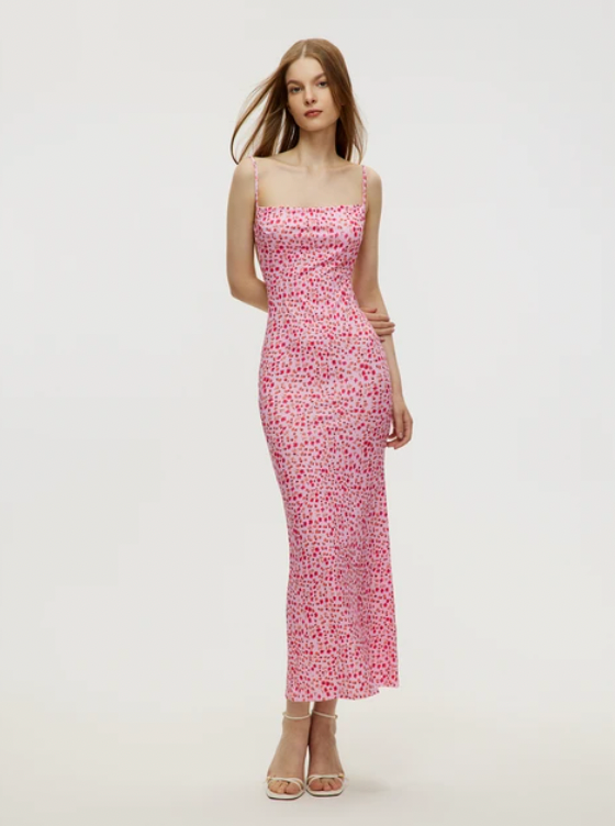 Sexy Floral Backless Maxi Dress